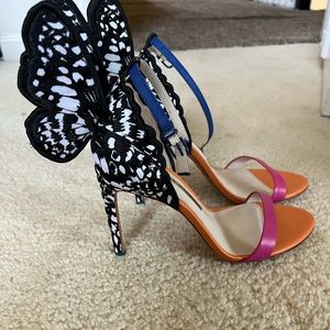 Sophia Webster Size 8 color block sandal EXCELLENT CONDITION